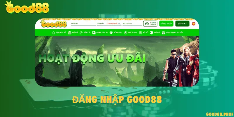 Đăng nhập Good88